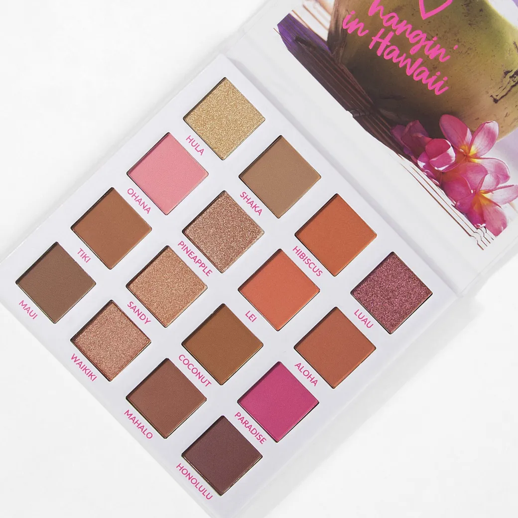 BH Hangin' In Hawaii 16 Color Shadow Palette