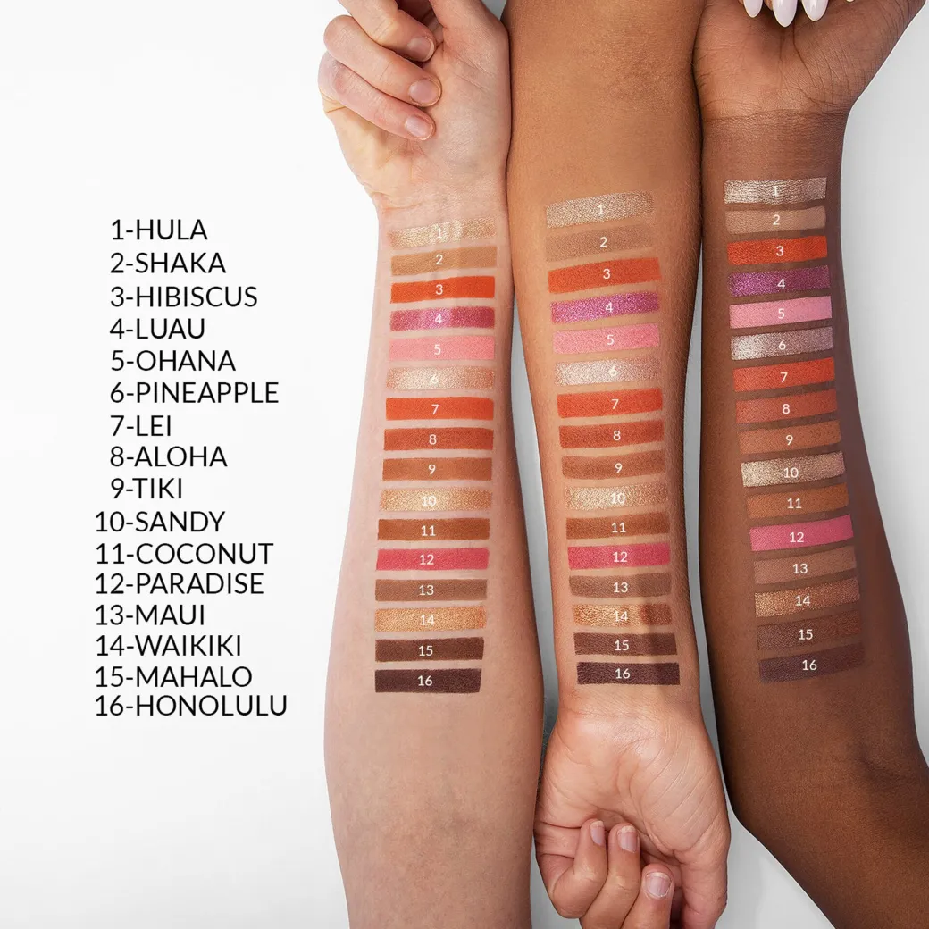 BH Hangin' In Hawaii 16 Color Shadow Palette