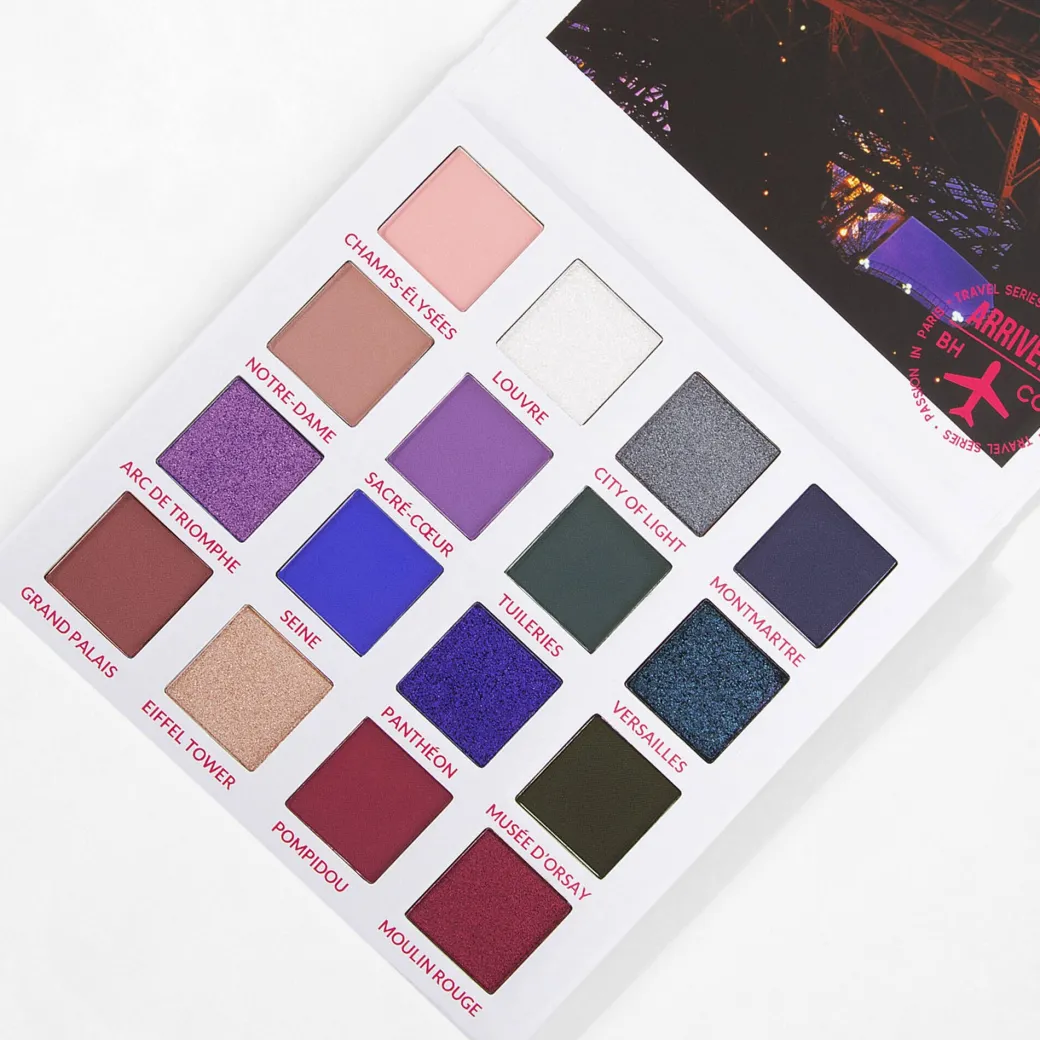 BH Passion In Paris 16 Color Shadow Palette