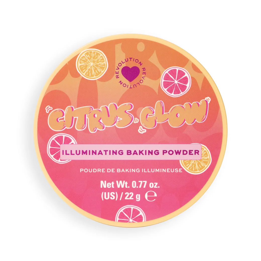I Heart Revolution Citrus Glow Illuminating Baking Powder