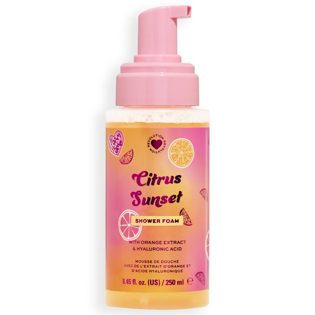 I Heart Revolution Citrus Sunset Shower Foam