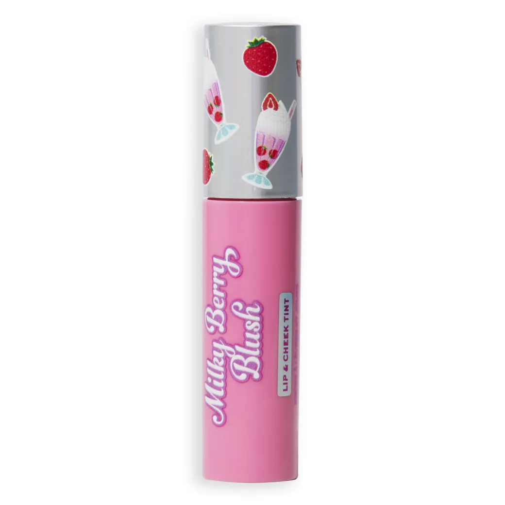 I Heart Revolution Milkshake Lip + Cheek Tint Strawberry Shake