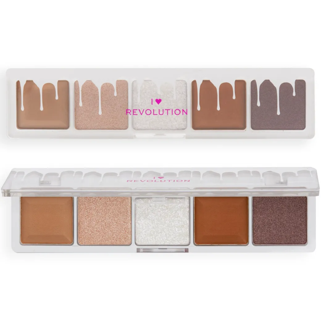 I Heart Revolution Mini Chocolate Shadow Palette White Vanilla Cream