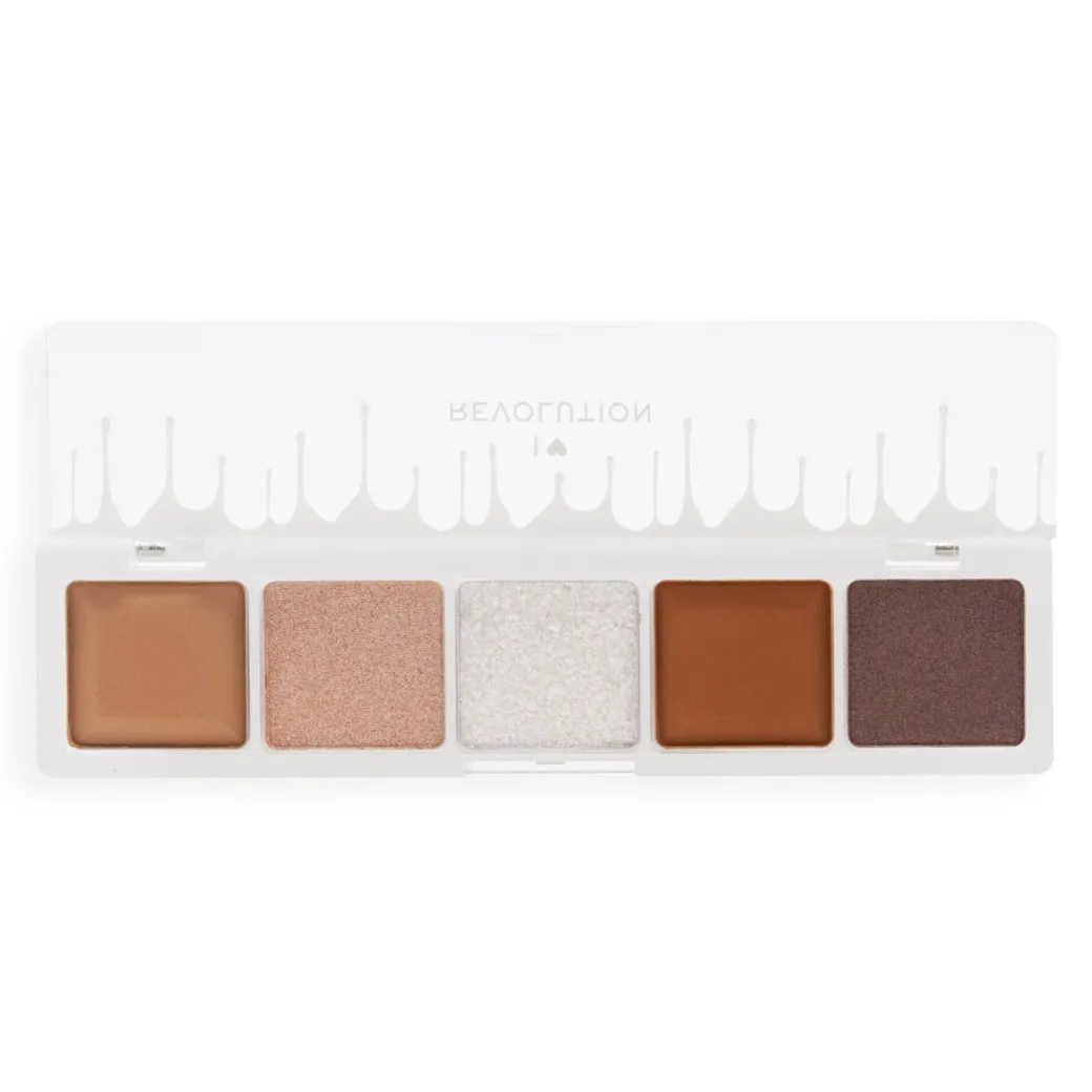 I Heart Revolution Mini Chocolate Shadow Palette White Vanilla Cream