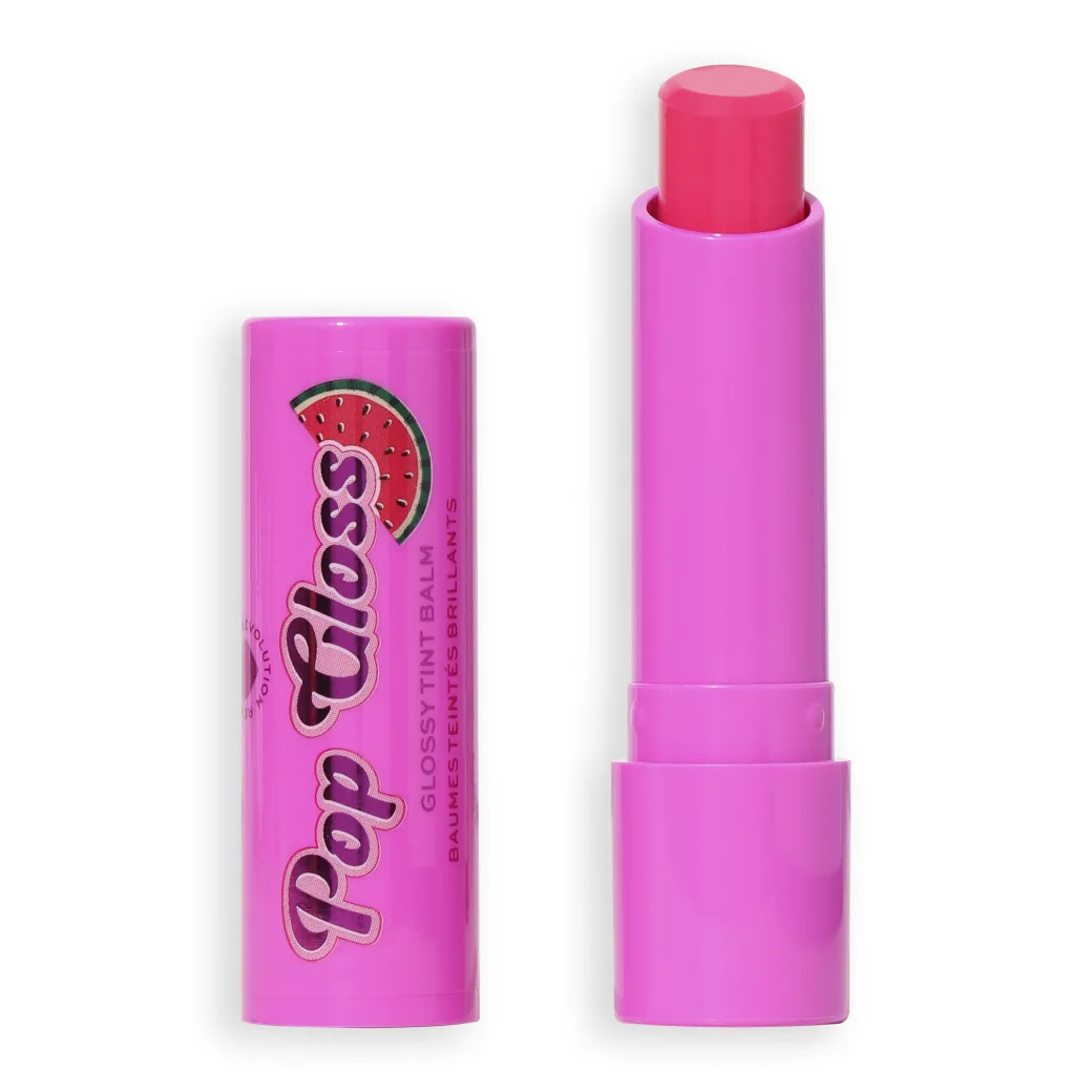 I Heart Revolution Pop Gloss Lip Balm Watermelon Pink