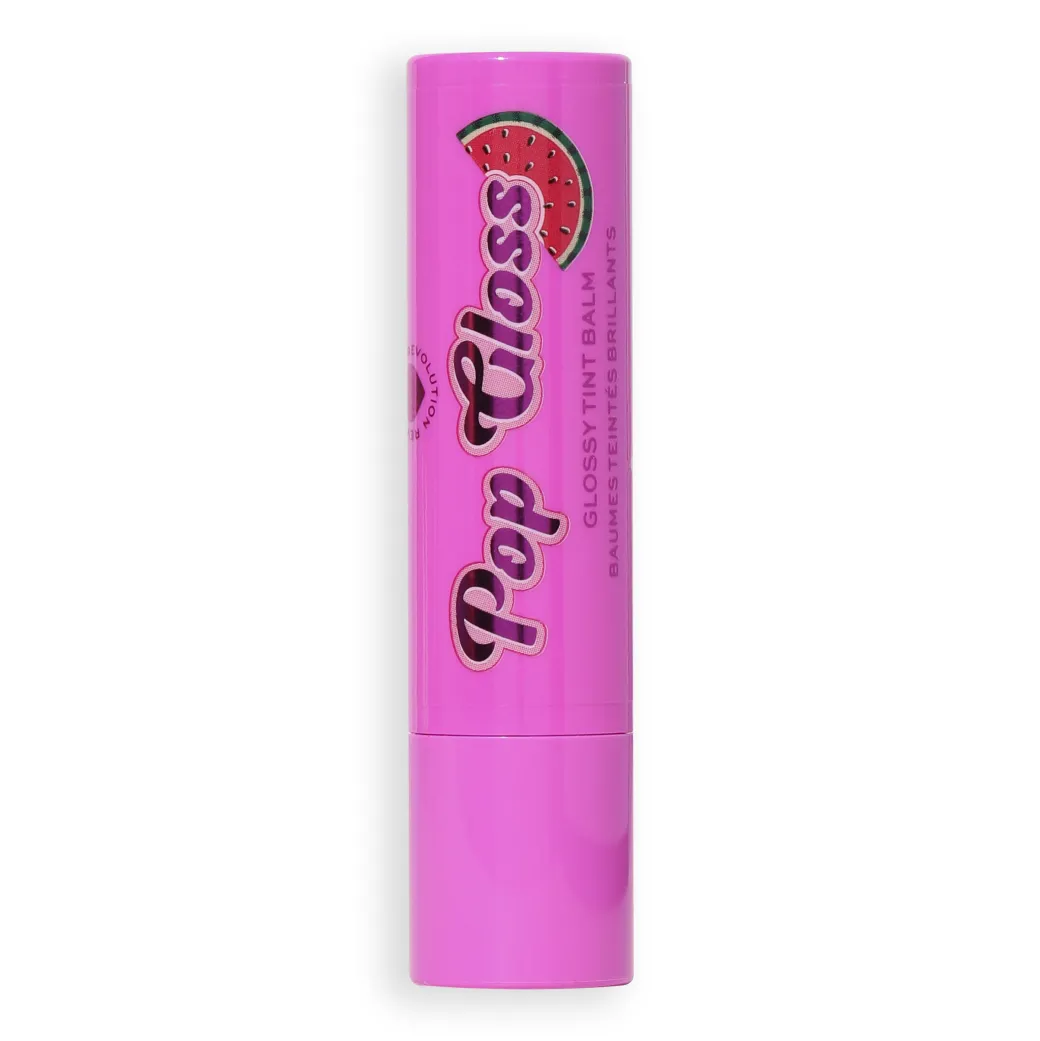 I Heart Revolution Pop Gloss Lip Balm Watermelon Pink