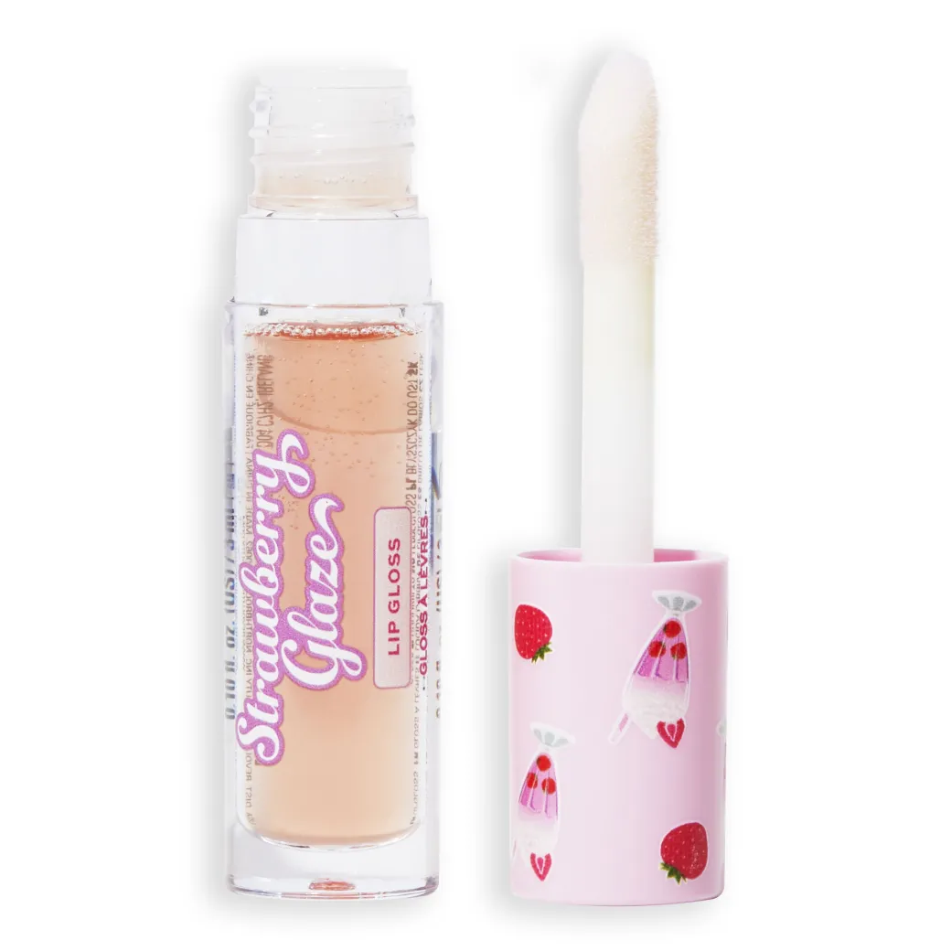 I Heart Revolution Strawberry Glaze Lip Gloss Udderly Obsessed