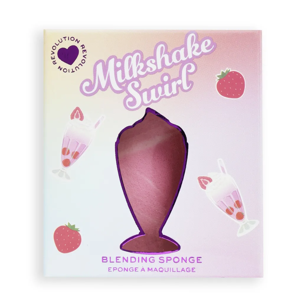 I Heart Revolution Strawberry Milkshake Swirl Beauty Blender
