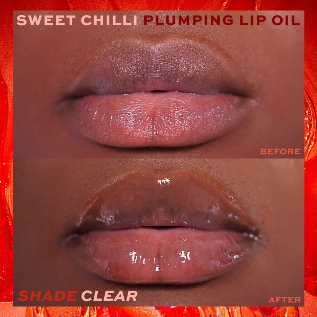 I Heart Revolution Sweet Chilli Plumping Lip Oil Clear