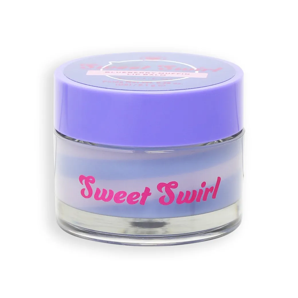 I Heart Revolution Sweet Swirl Lip Balm Blueberry Muffin
