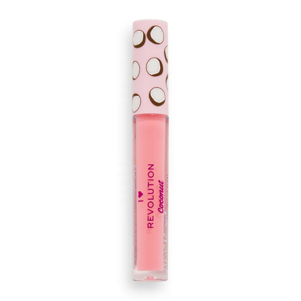 I Heart Revolution Tasty Coconut Lip Gloss Pink Coconut Sugar