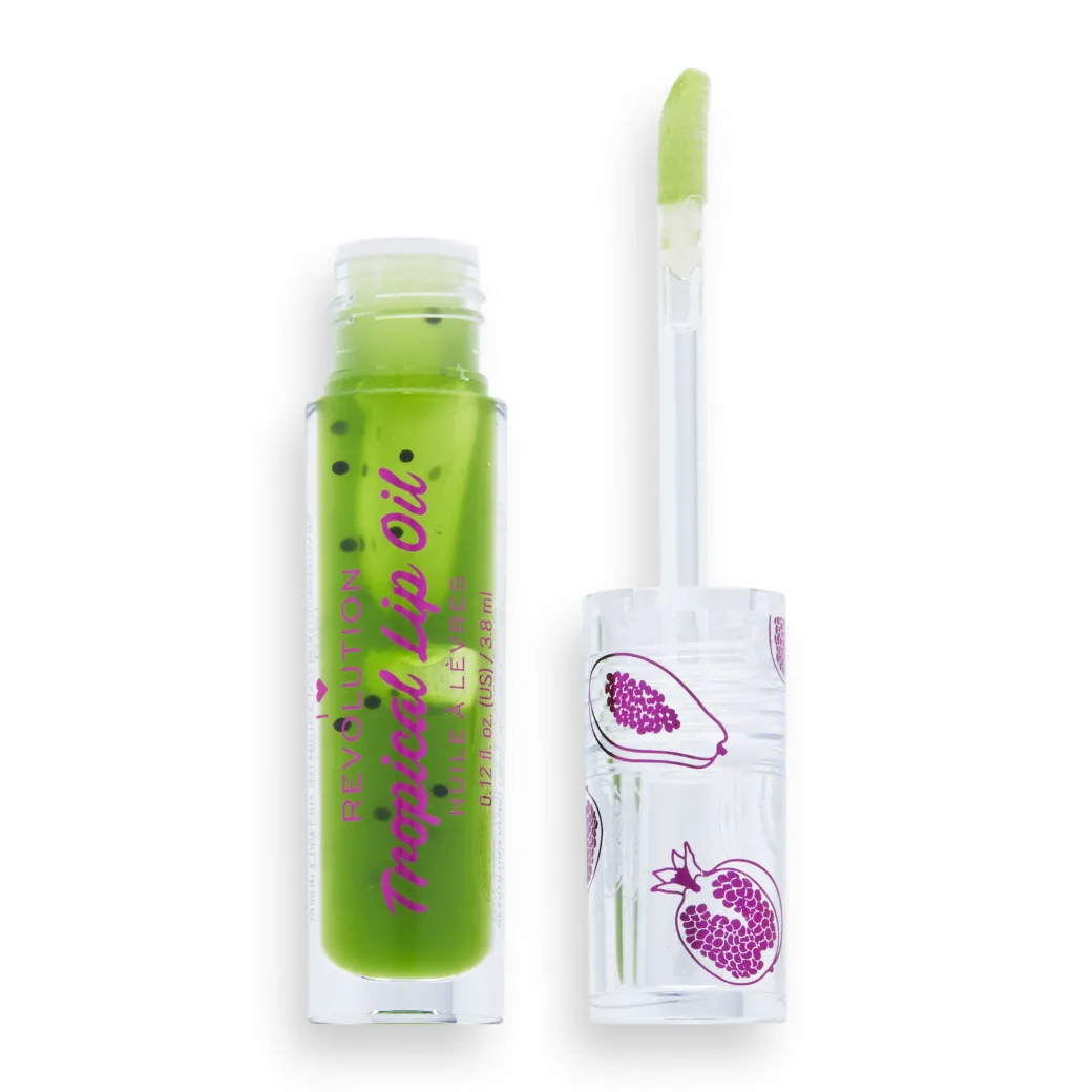 I Heart Revolution Tasty Tropical Lip Oil Kiwi