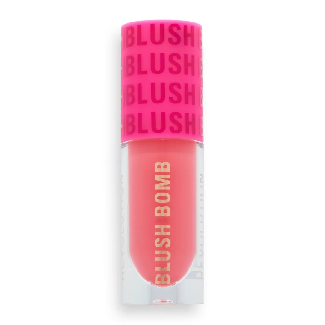 Makeup Revolution Blush Bomb Cream Blusher Savage Coral