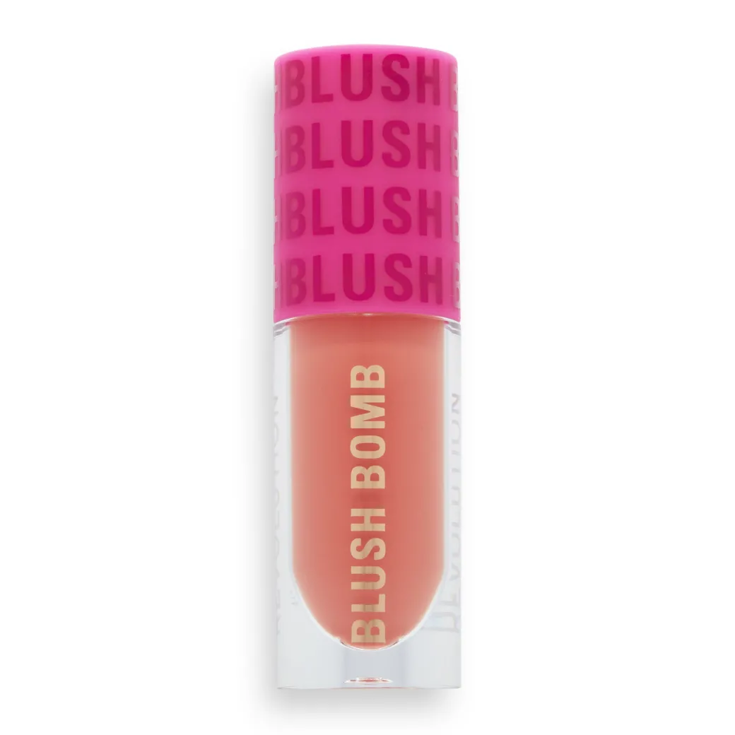 Makeup Revolution Blush Bomb Cream Blusher Glam Orange