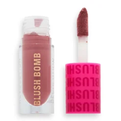 Makeup Revolution Blush Bomb Cream Blusher Rose Lust