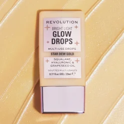 Makeup Revolution Bright Light Glow Drops Golden Star Dew