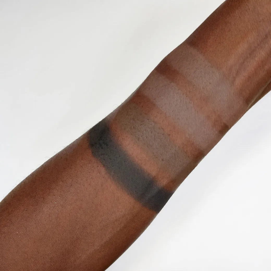 Makeup Revolution Brow Powder Stamp & Stencil Kit Dark Brown