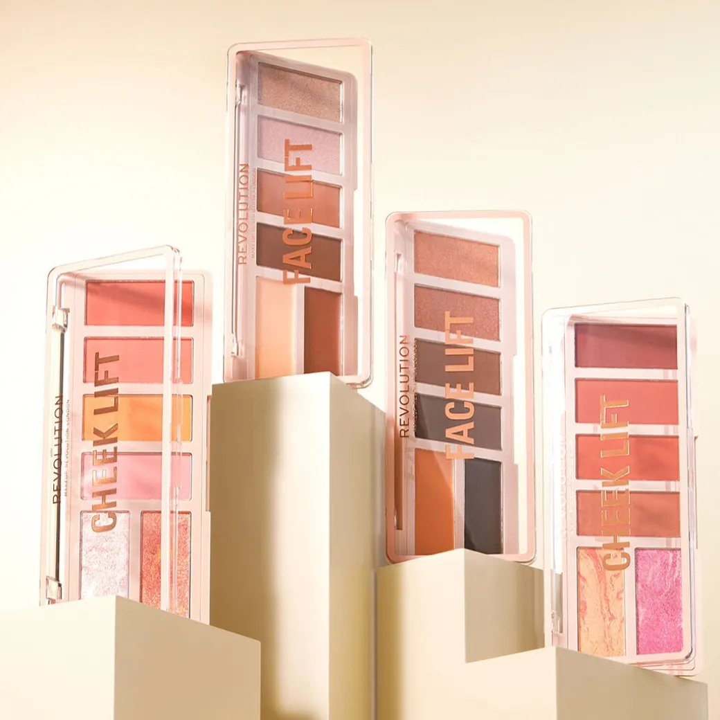 Makeup Revolution Cheek Lift Palette Pink Energy