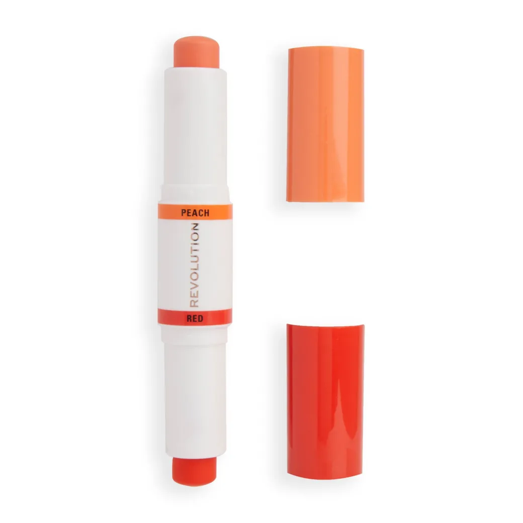 Makeup Revolution Color Correcting Stick Red & Peach