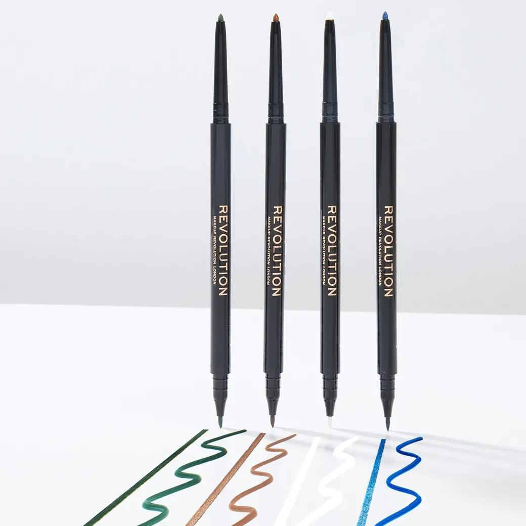 Makeup Revolution Felt & Kohl Eyeliner White