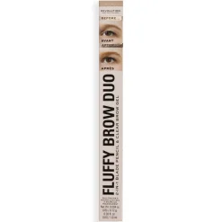 Makeup Revolution Fluffy Brow Filter Duo Blonde