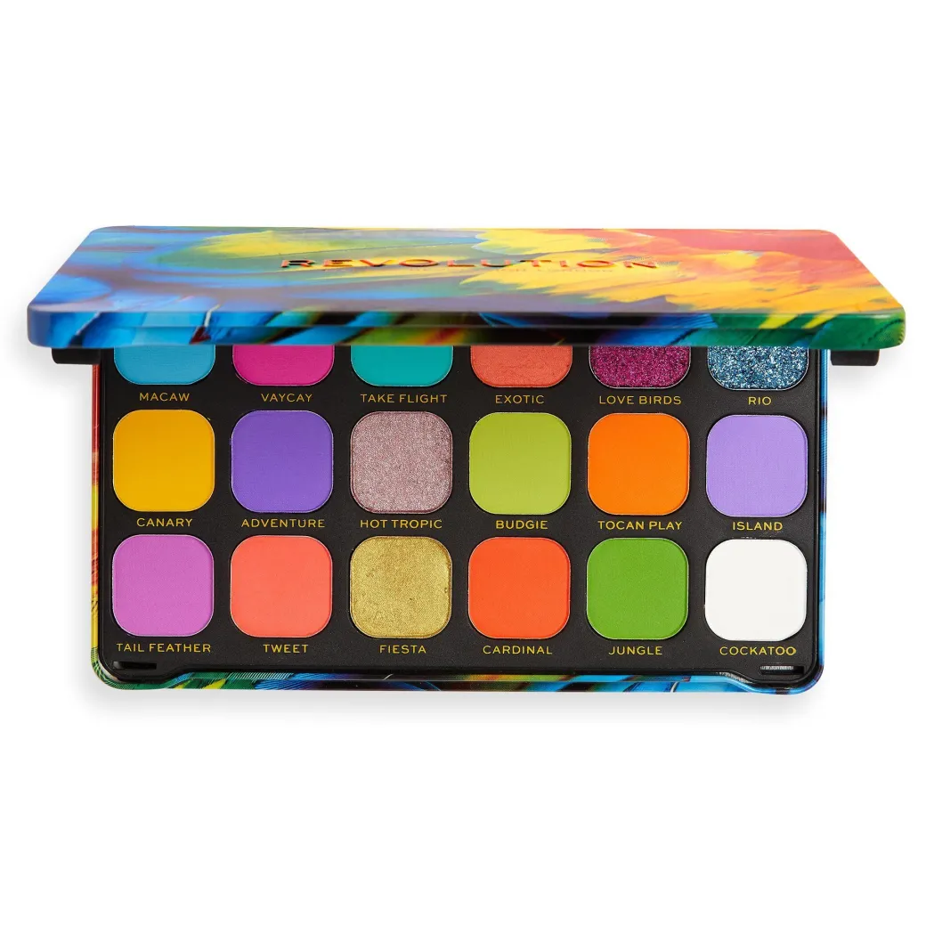 Makeup Revolution Forever Flawless Bird of Paradise Shadow Palette