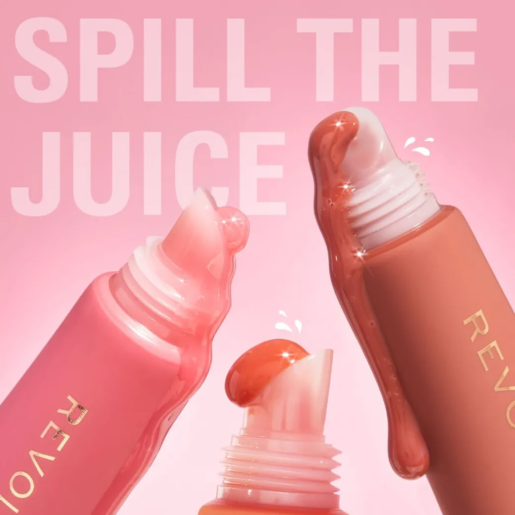 Makeup Revolution Juicy Peptide Lip Balm Clear Ice