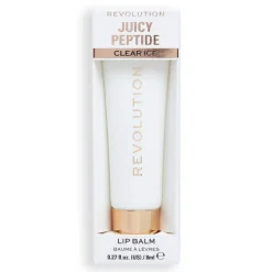 Makeup Revolution Juicy Peptide Lip Balm Clear Ice