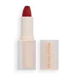 Makeup Revolution Lip Allure Soft Satin Lipstick CEO Brick Red