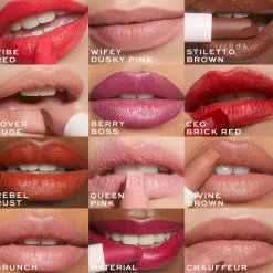 Makeup Revolution Lip Allure Soft Satin Lipstick CEO Brick Red