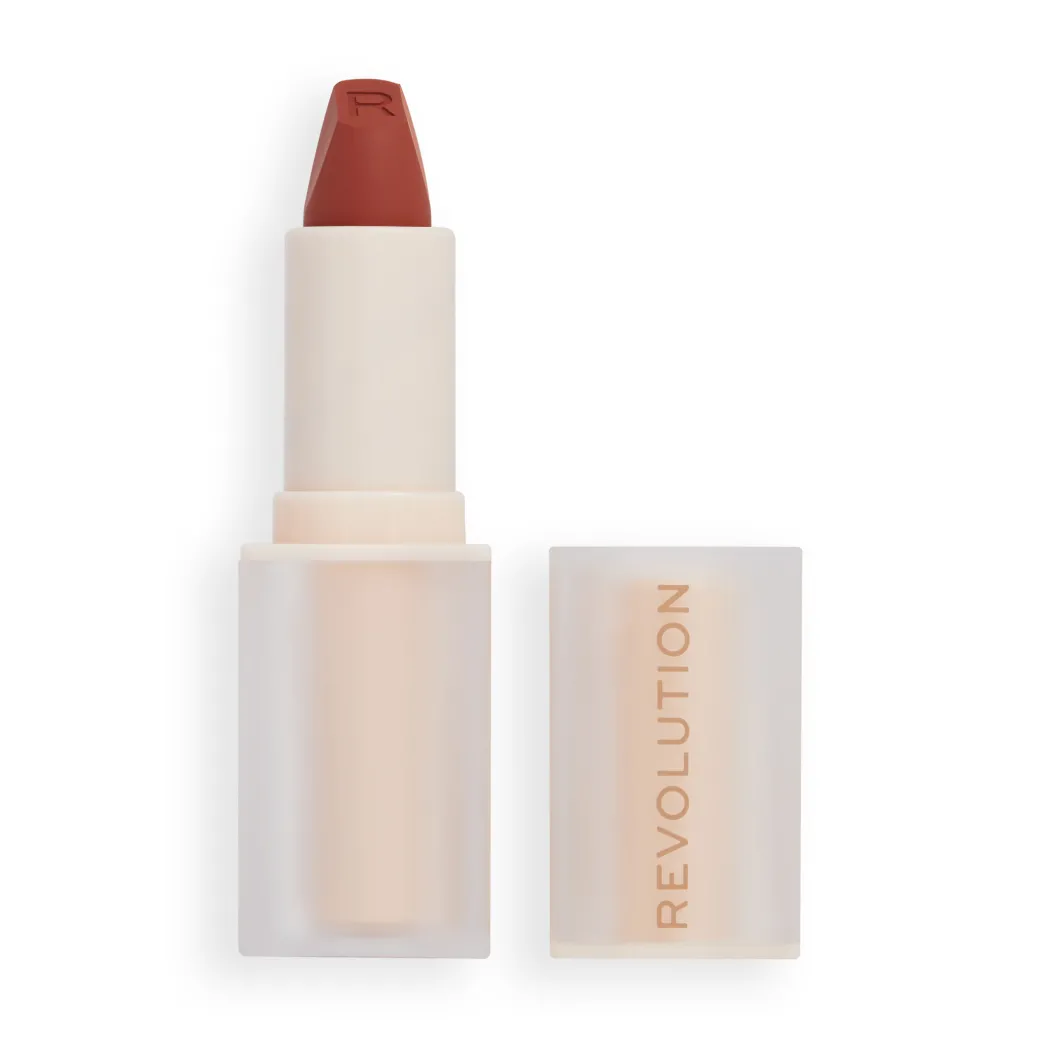 Makeup Revolution Lip Allure Soft Satin Lipstick Rebel Rust