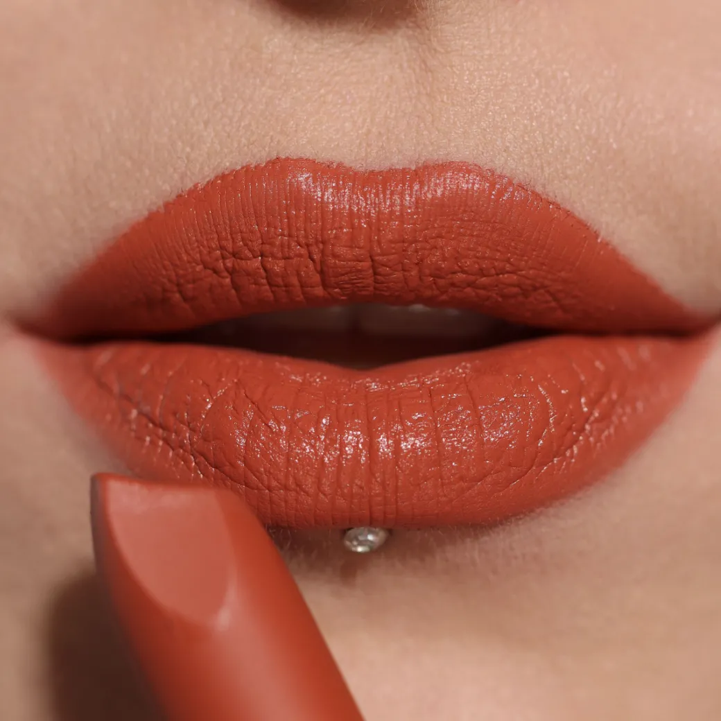 Makeup Revolution Lip Allure Soft Satin Lipstick Rebel Rust
