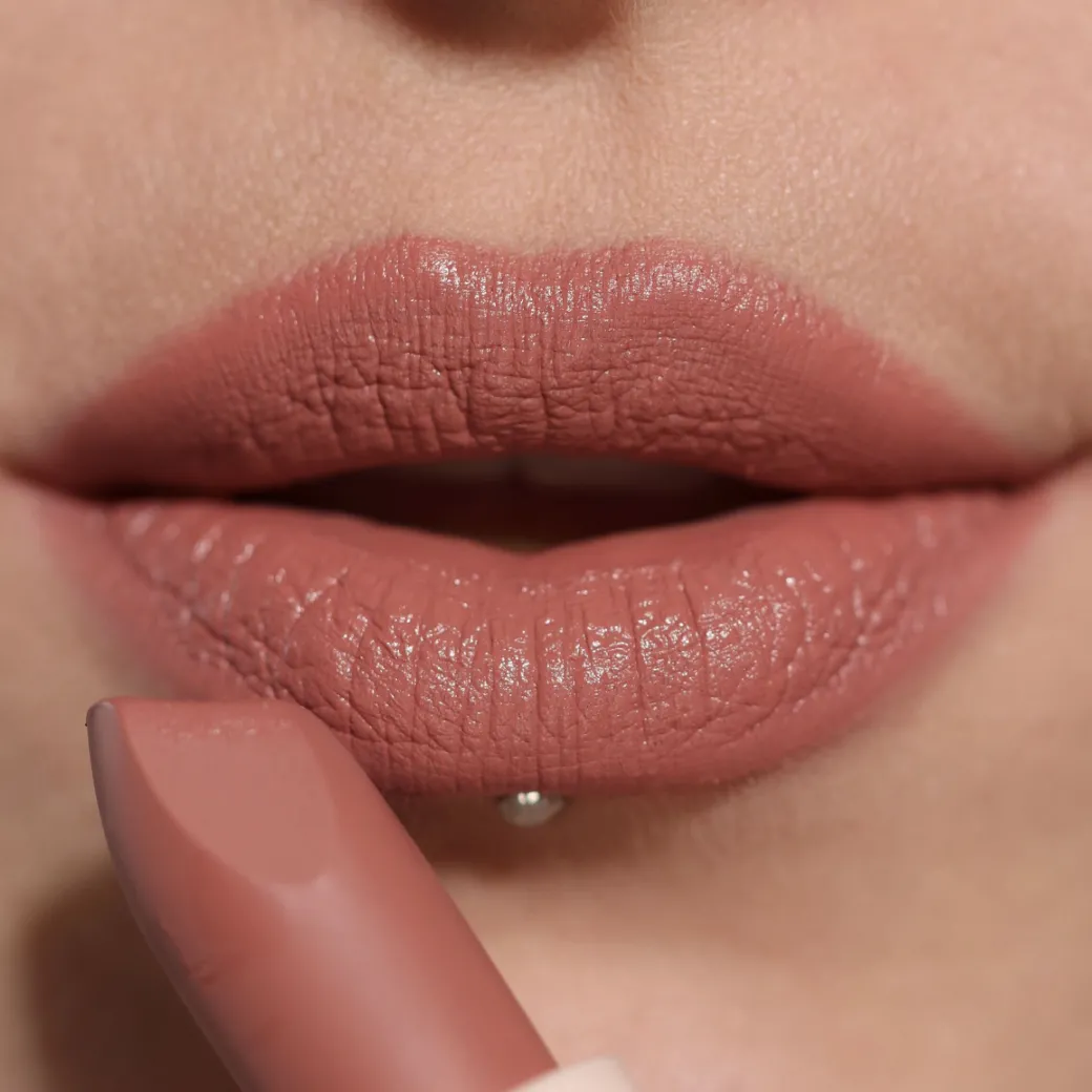 Makeup Revolution Lip Allure Soft Satin Lipstick Wifey Dusky Pink