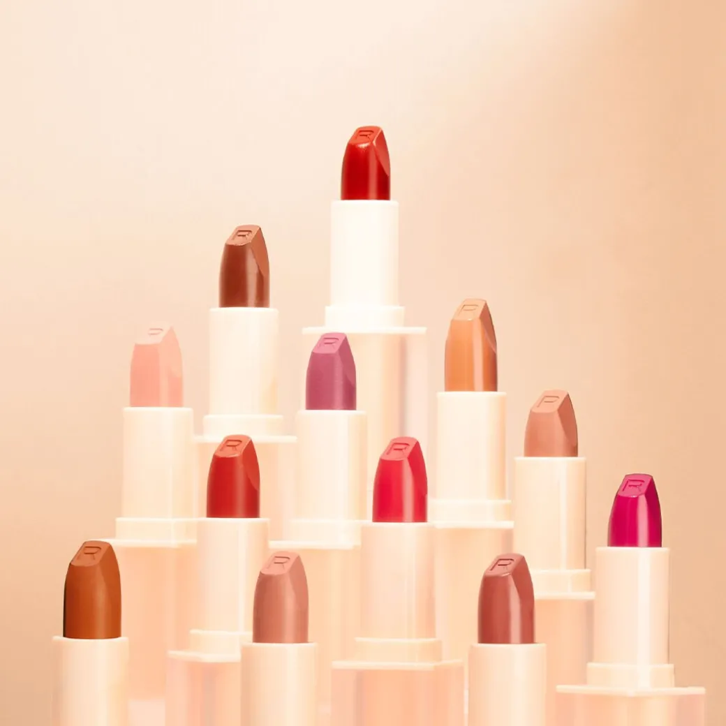 Makeup Revolution Lip Allure Soft Satin Lipstick Divine Brown