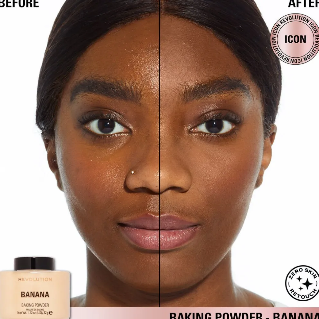 Makeup Revolution Loose Baking Powder Banana