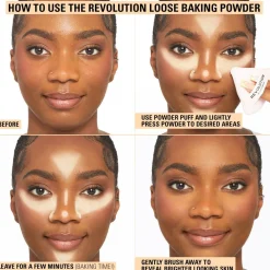 Makeup Revolution Loose Baking Powder Banana Light