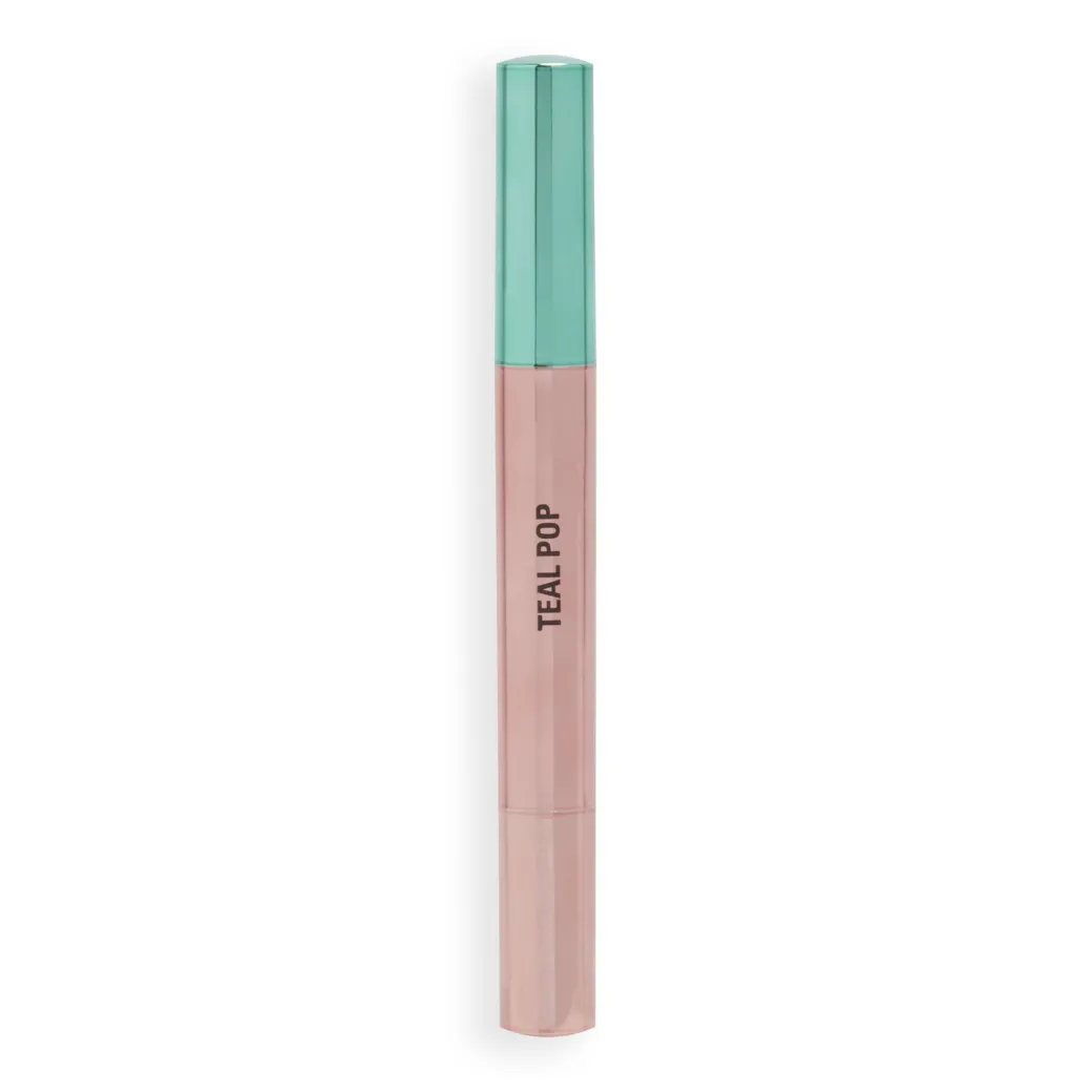 Makeup Revolution Lustre Wand Shadow Stick Teal Pop