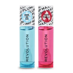 Makeup Revolution Maxi Plump Cool As Ice and Hot As Chilli Lip Set