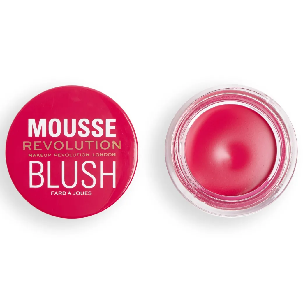 Makeup Revolution Mousse Blusher Juicy Fuchsia Pink