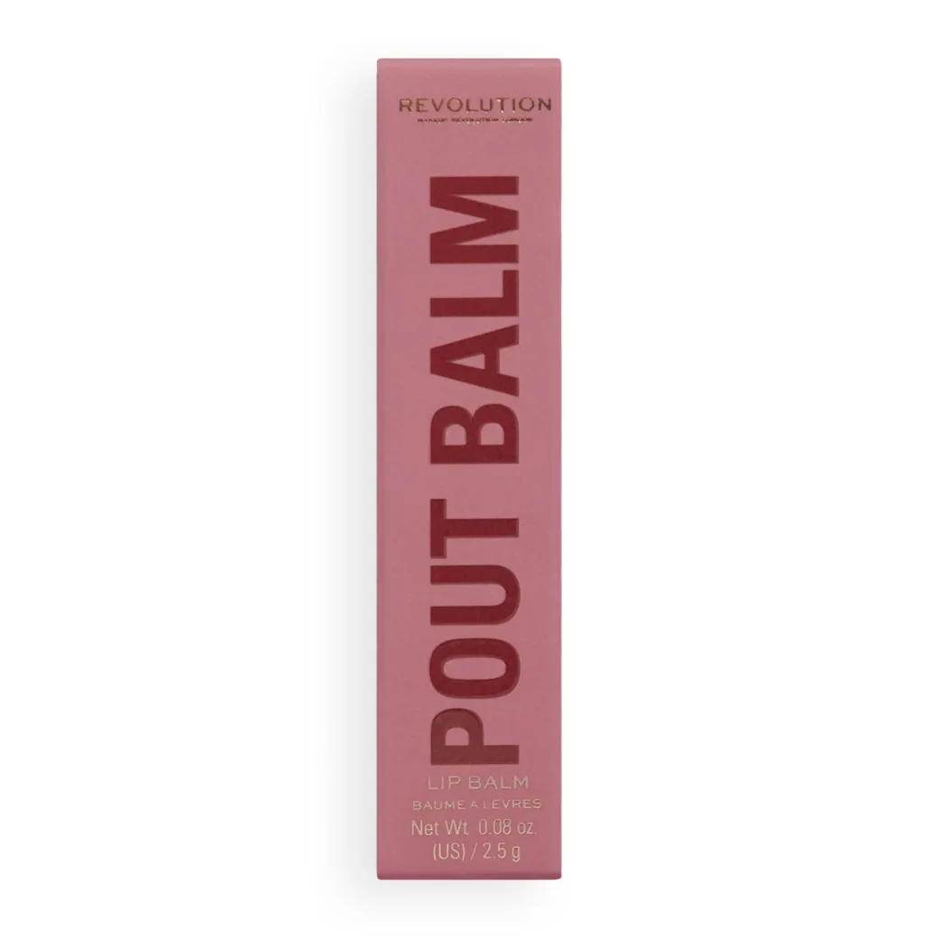 Makeup Revolution Pout Balm Rose Shine
