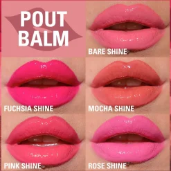 Makeup Revolution Pout Balm Rose Shine