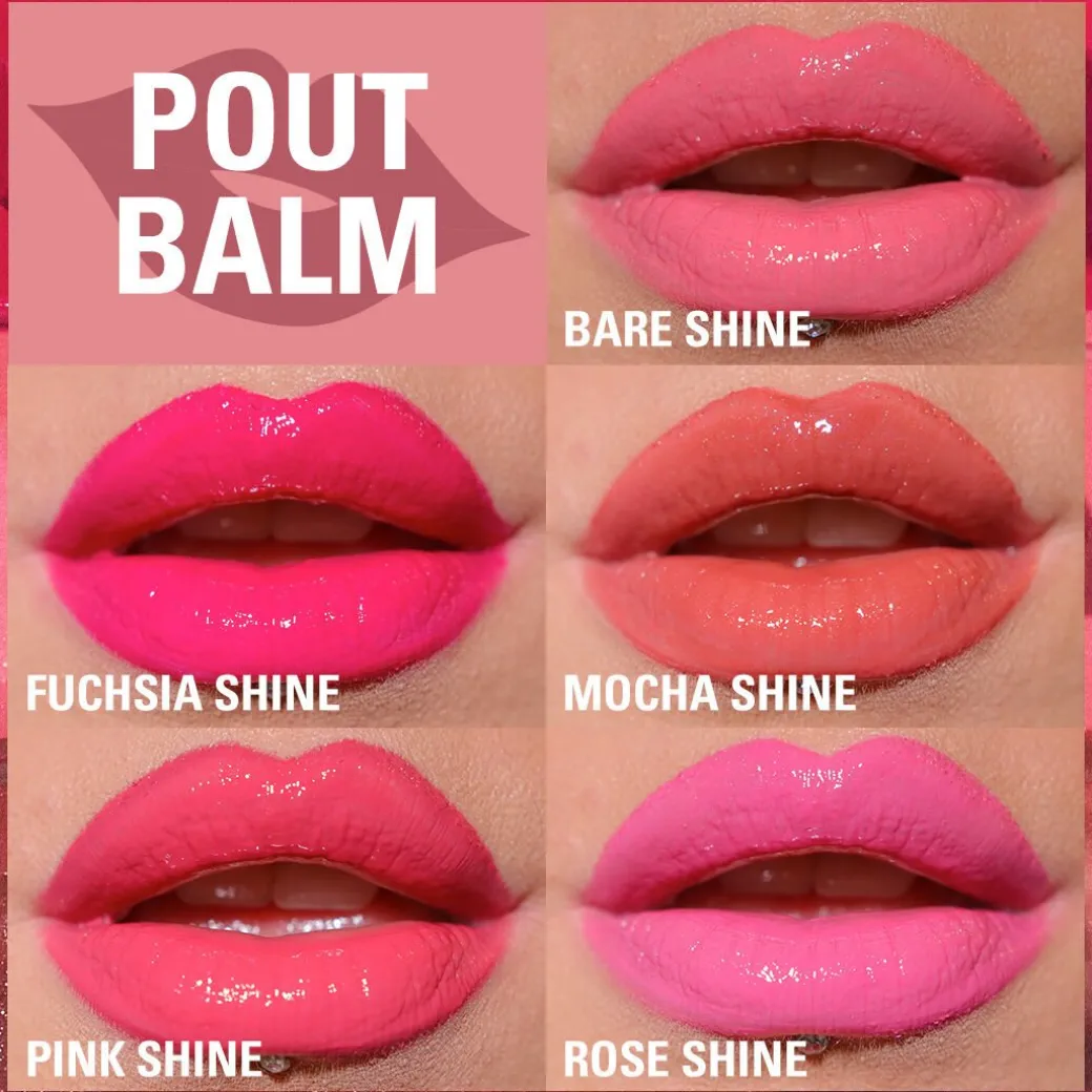 Makeup Revolution Pout Balm Rose Shine
