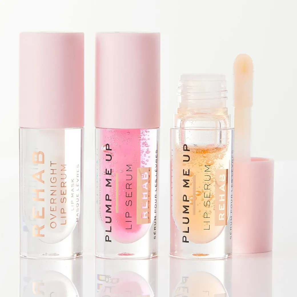 Makeup Revolution Rehab Plump Me Up Lip Serum Pink Glaze