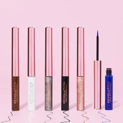 Makeup Revolution Super Flick Liquid Eyeliner Rose Gold