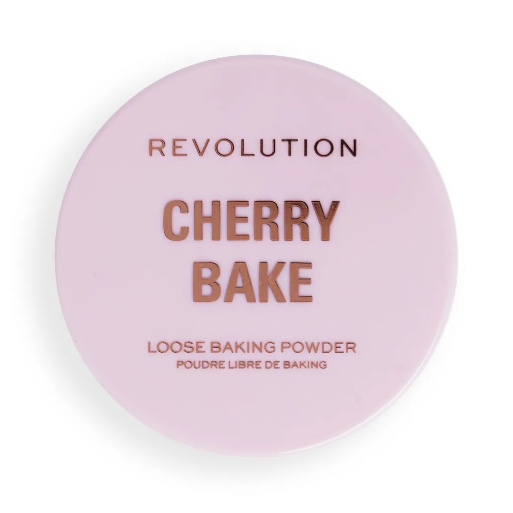 Makeup Revolution Y2k Cherry Bake Loose Powder & Puff