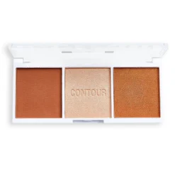 Relove by Revolution Color Play Contour Trio Palette Baked Sugar