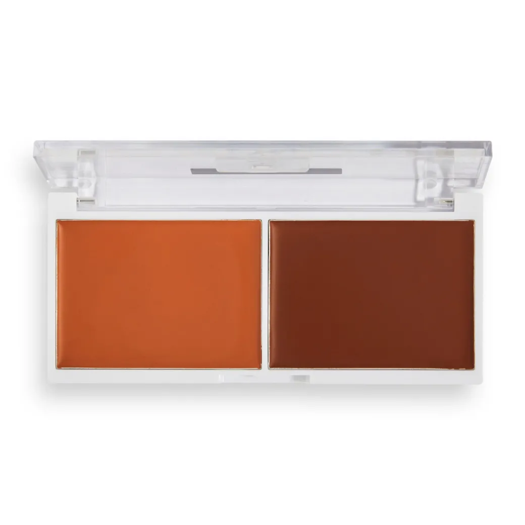 Relove by Revolution Cream Contour Duo Dark