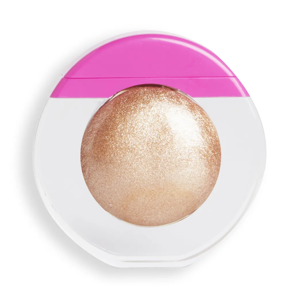 Relove by Revolution Dancing Queen Glitter Ball Liquid Highlighter Golden Energy