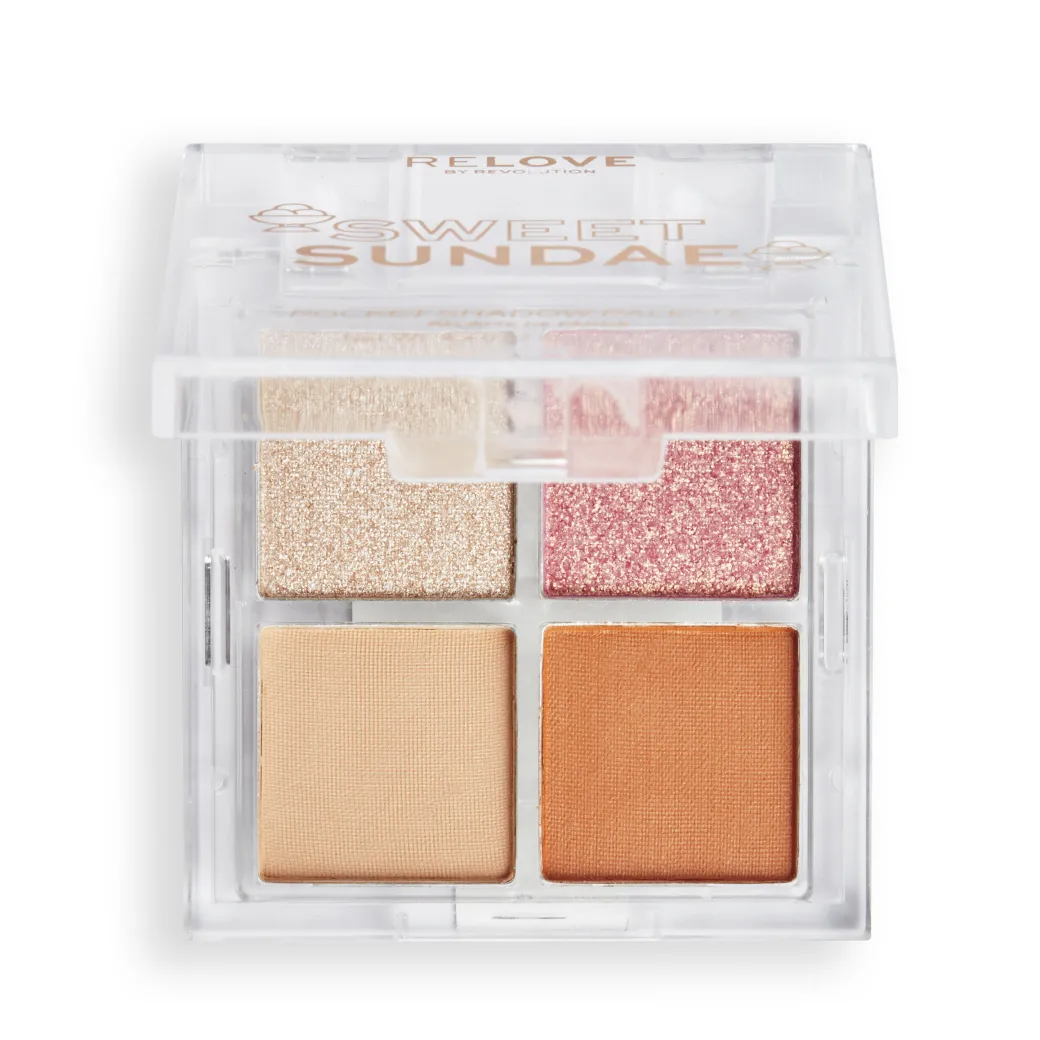 Relove Pocket Shadow Palette Sweet Sundae