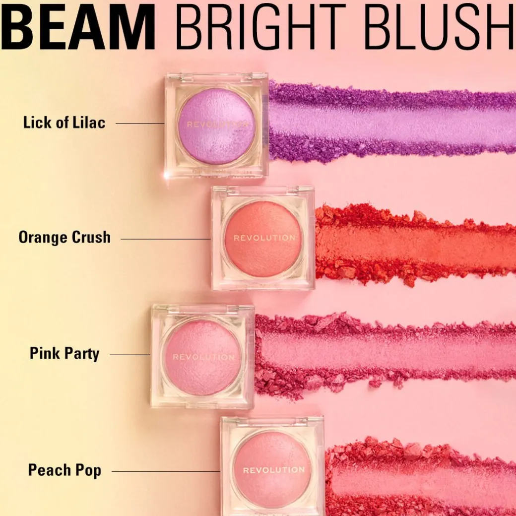Revolution Beam Bright Blush Lick of Lilac